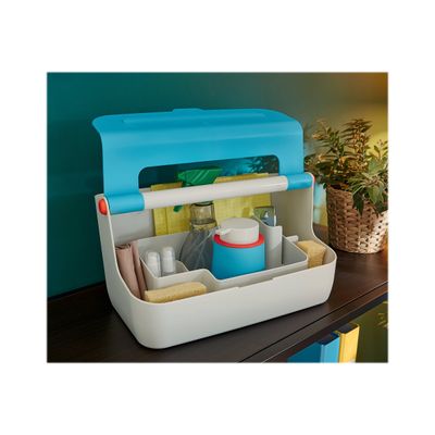 Leitz Cosy - Boîte de rangement organisateur de bureau - bleu - plastique ABS
