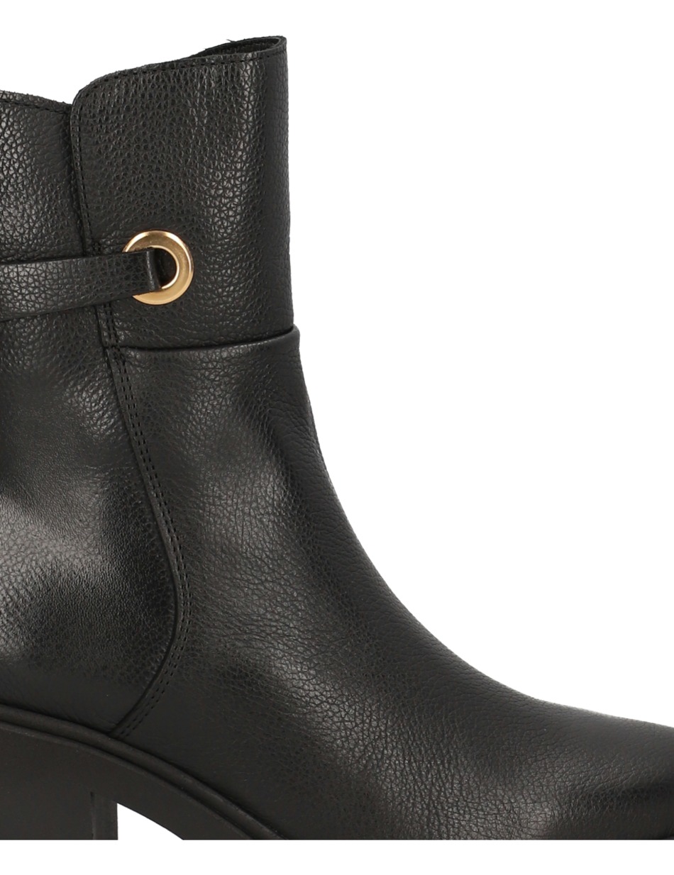 Glattleder Stiefelette
