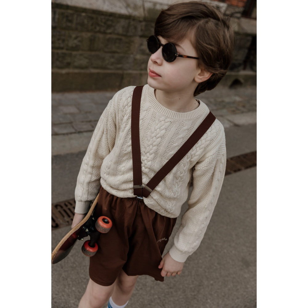 Køb Silly Silas Chocolate Brown Kids' Braces