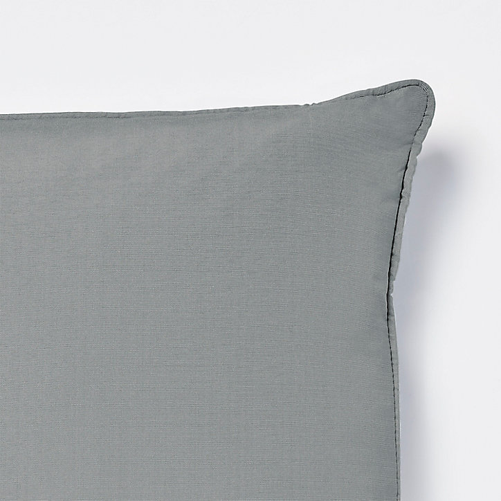 Coussin GoodHome Klama gris 30 x 50 cm