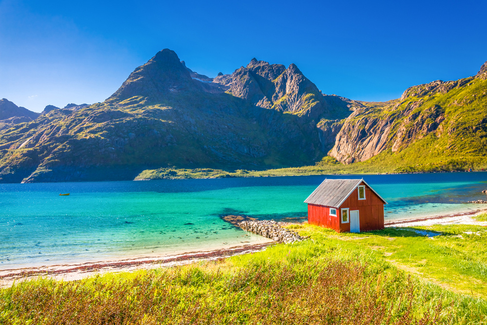 Akustikbild HAUS AM FJORD 80x120cm, 7kg