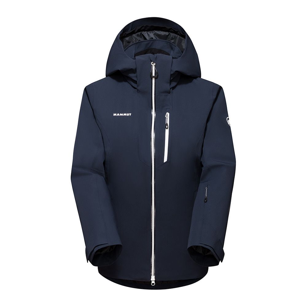 Mammut STONEY HS THERMO - Veste ski Femme marine/white