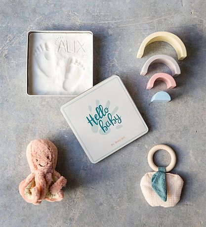 Baby Art Hand- und Fußabdrücke Set - Magic Box Square
