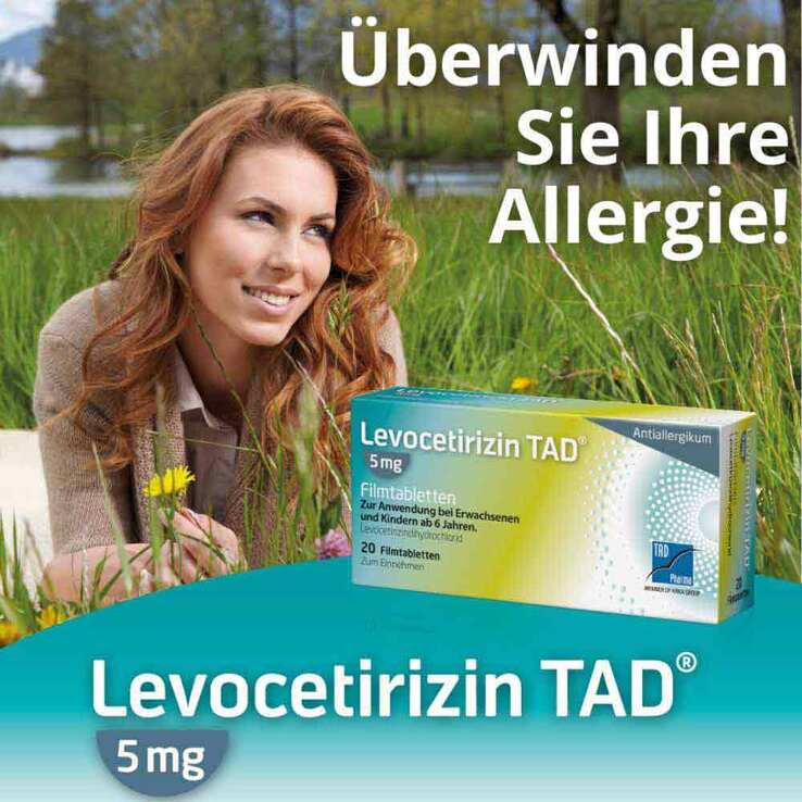 Levocetirizin TAD® 5 mg Filmtabletten, 50 St