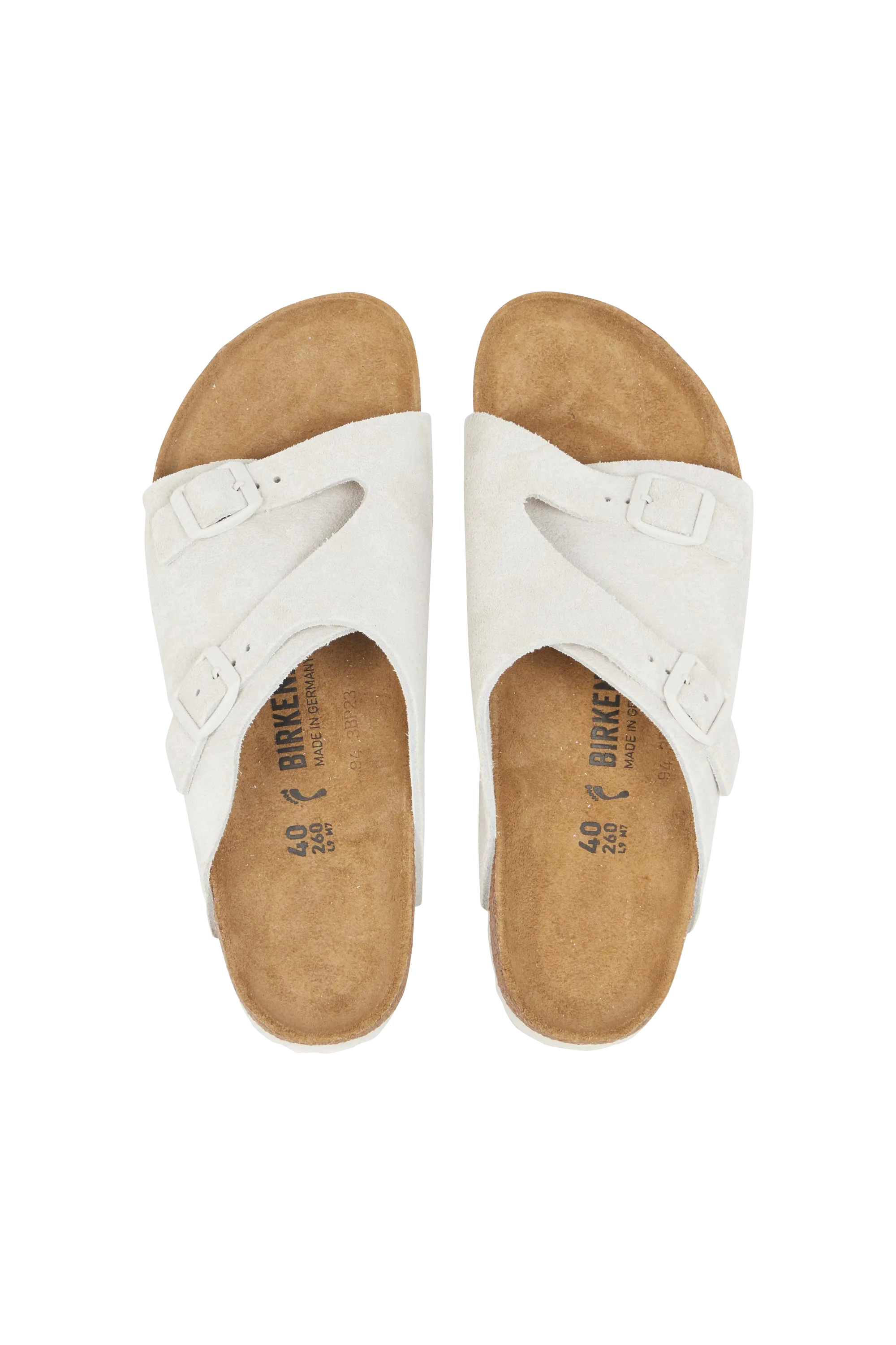 BIRKENSTOCK Sandales Zürich Blanc