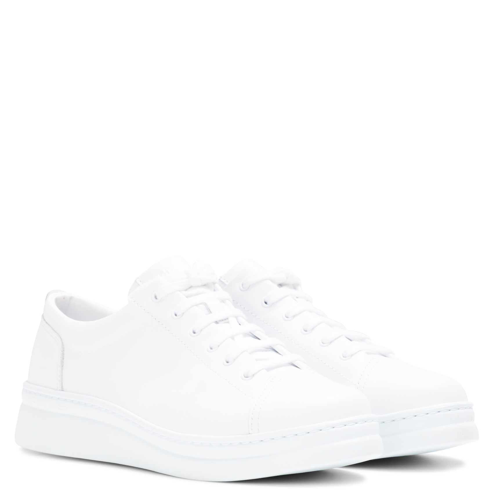 RUNNER UP - Baskets basses en cuir | Blanc