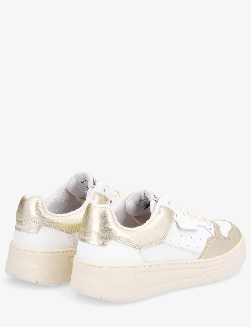 SCHMOOVE BASKETS FEMME SMATCH NEW TRAINER BLANC CHAMPAGNE