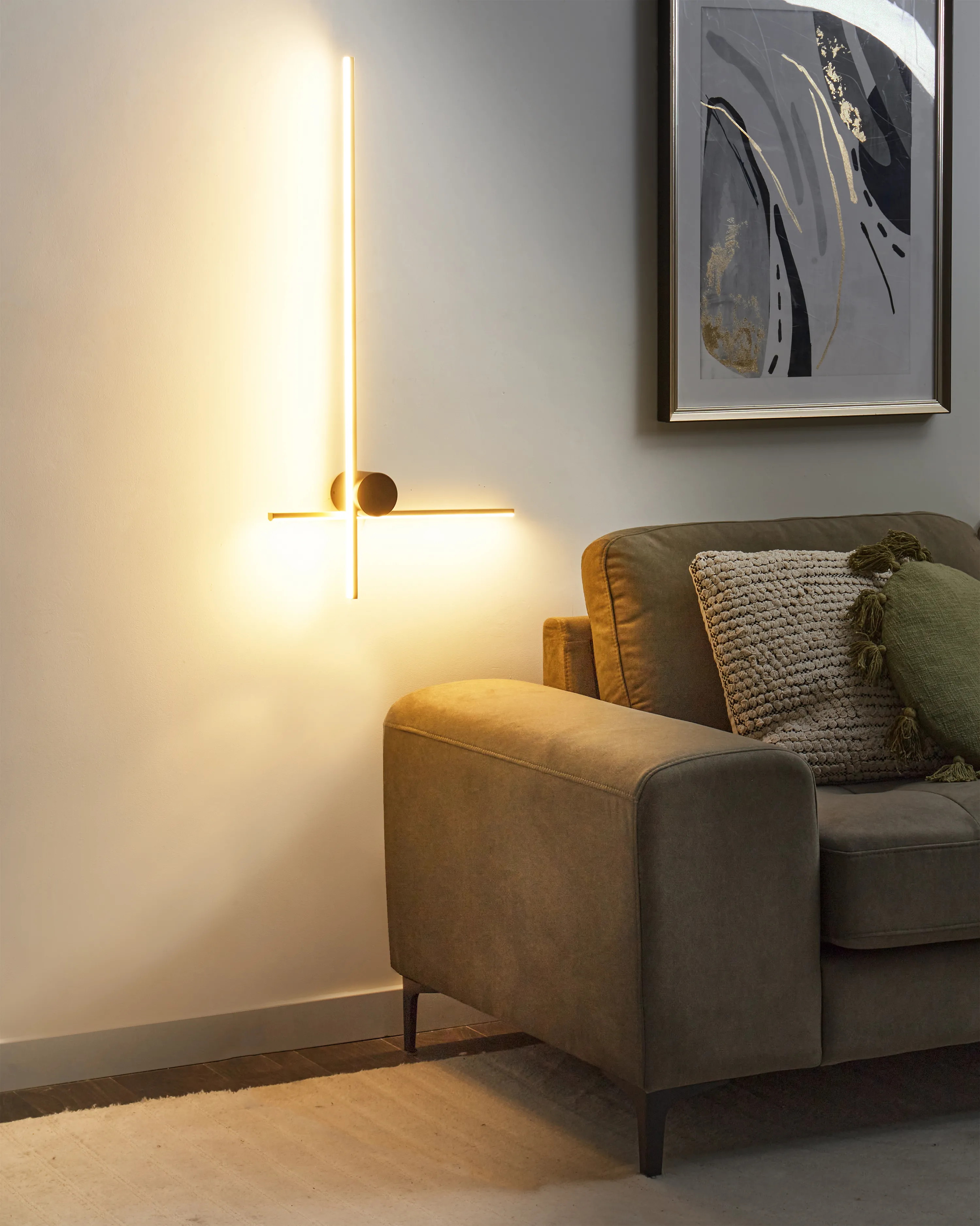 LED wandlamp NUEVO Metaal Goud