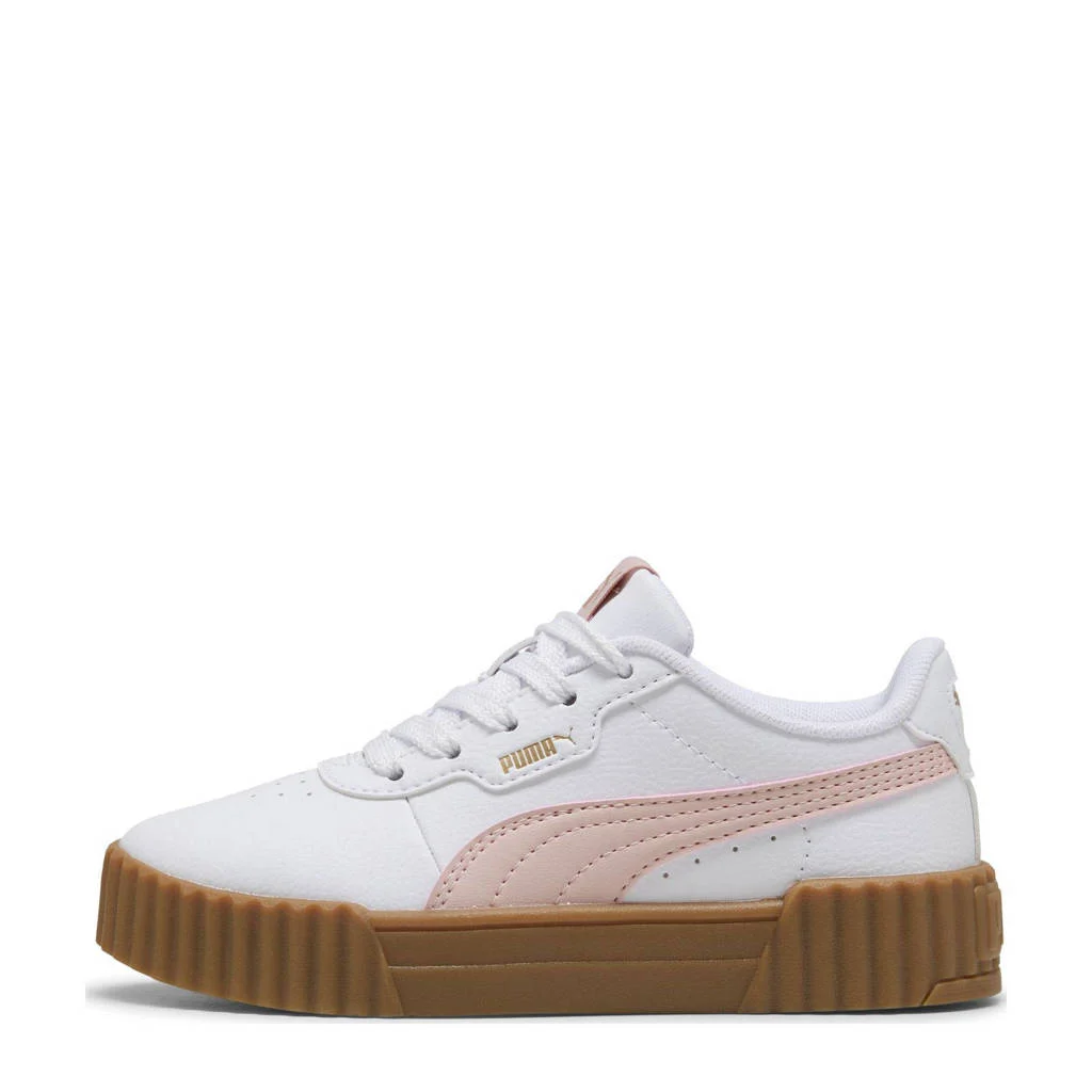 Puma Carina 3.0 sneakers wit/roze