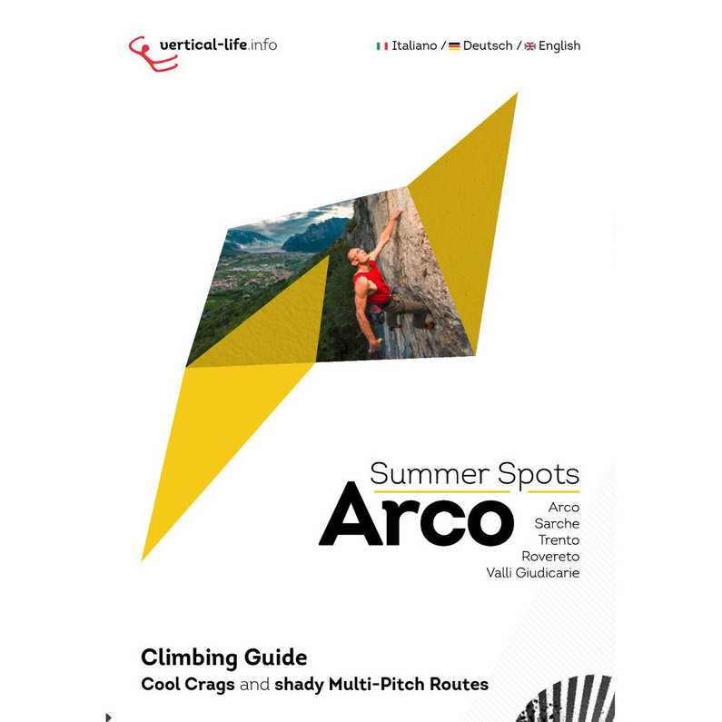 Vertical-Life Multi-Pitch Climbing in Arco Kletterführer
