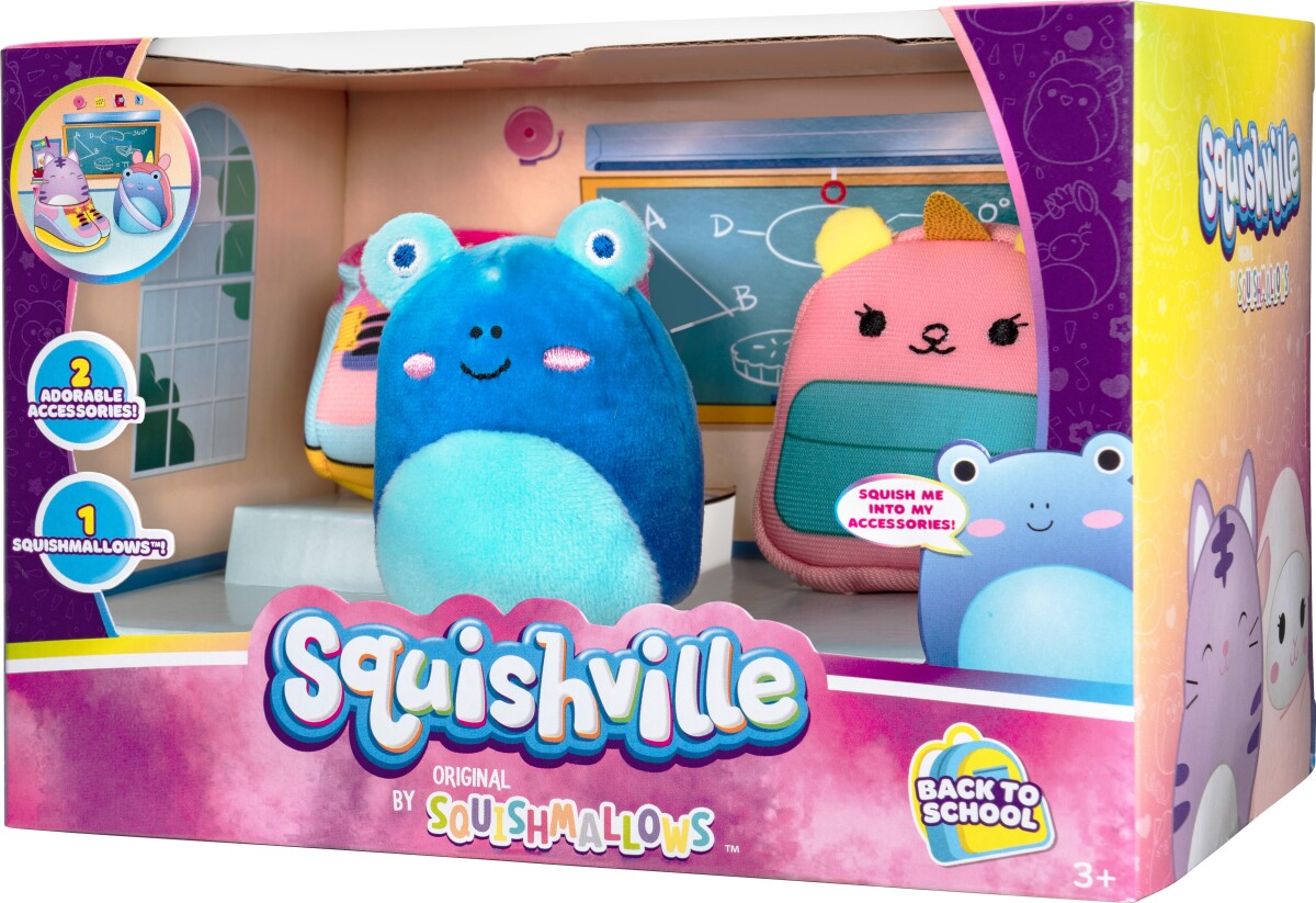 Squishville Squishmallows - Accessory Set - Back To School
