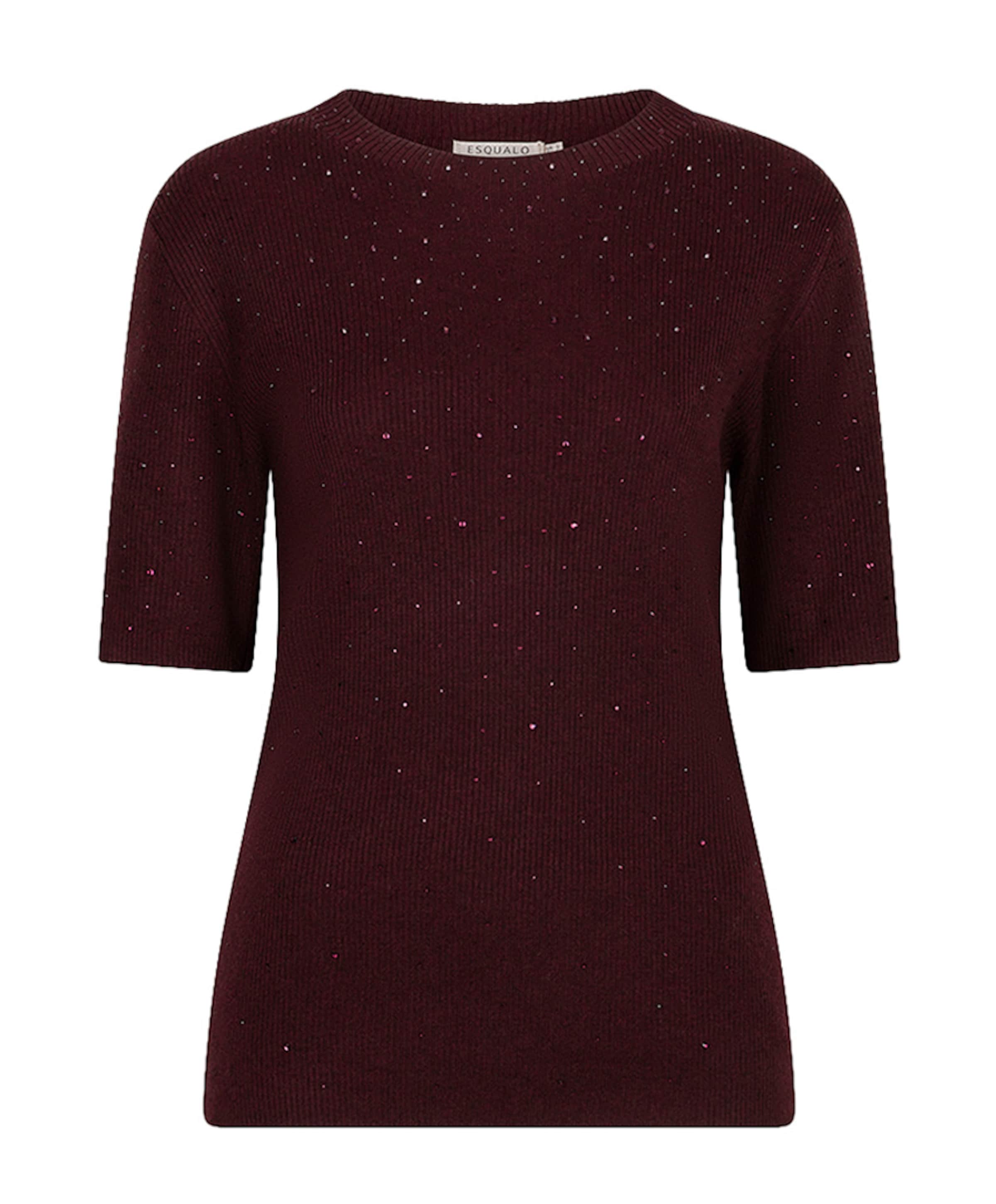 EsQualo Dames trui bordeaux