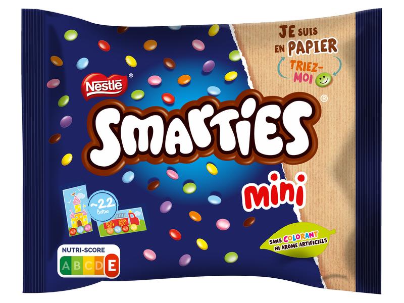 Nestlé Snacks Schokolade Smarties Mini 315 g Knuspriger und farbenfroher Schokoladensnack