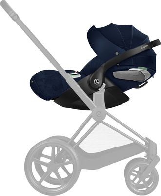 Cybex Cloud T i-Size Babybilstol, Rebellious Luxury Denim Blue