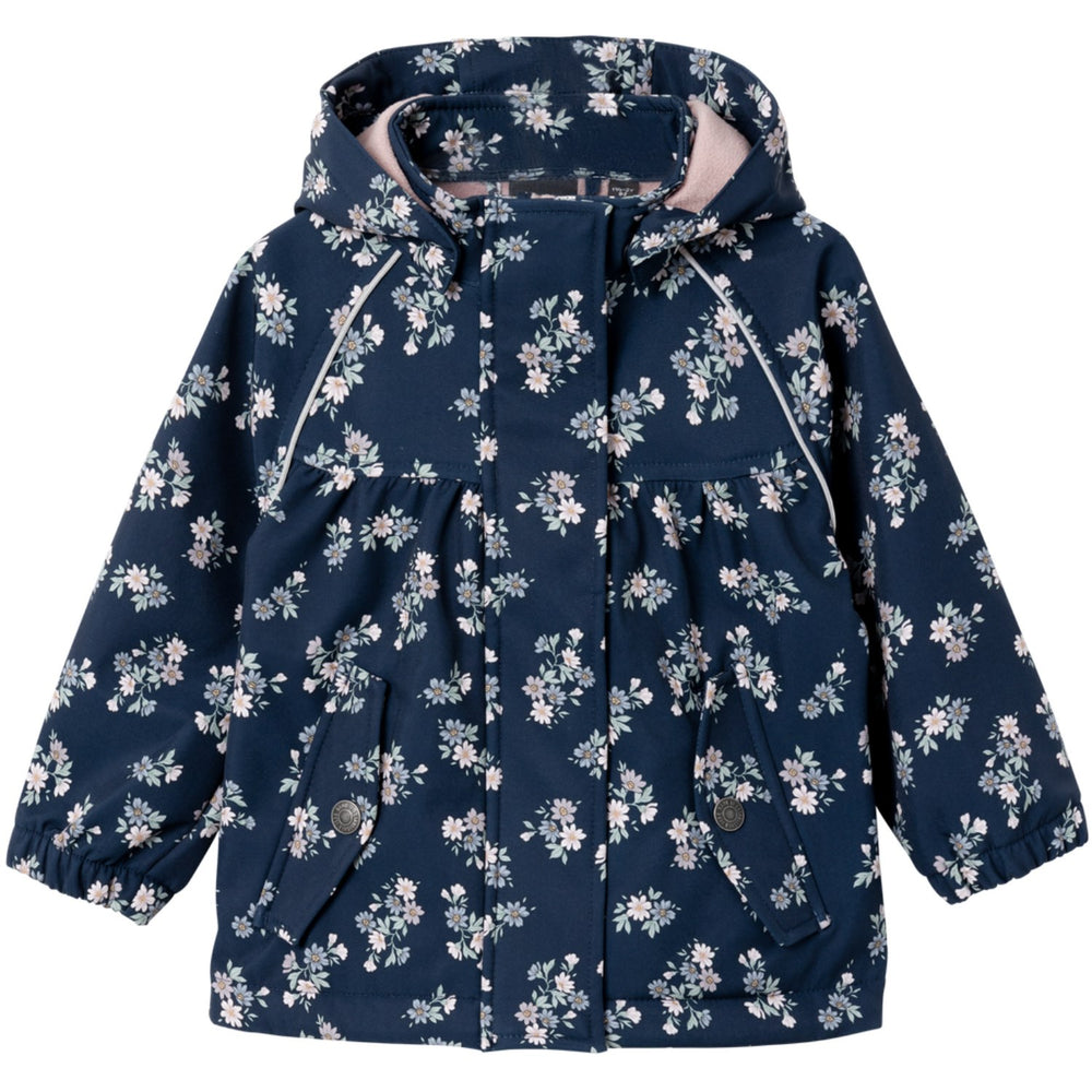 Køb Name It Dark Sapphire Alfa08 Softshell Jakke Ashape