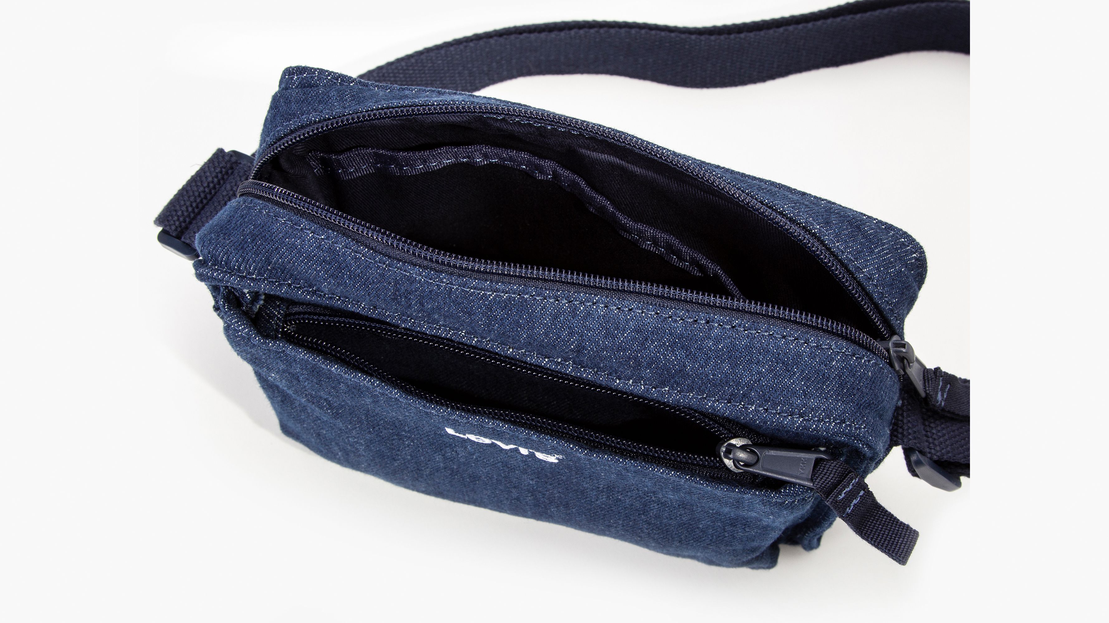 Levi's® pochette en bandoulière zippée - Dark Blue - Bleu