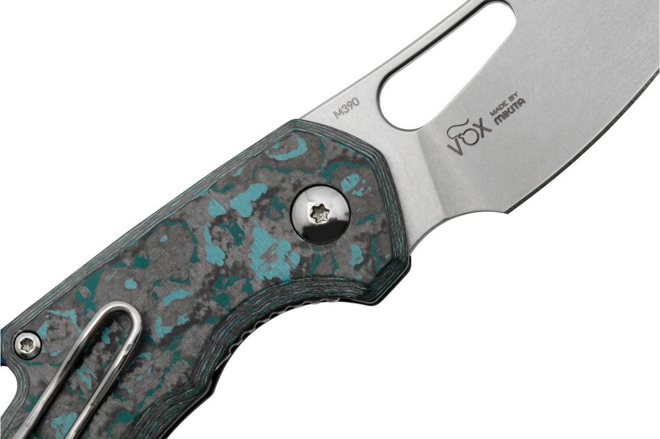 MKM Isonzo FX03-2CA Cleaver Stonewashed, Arctic Storm Carbon Fiber zakmes, Jesper Voxnaes design