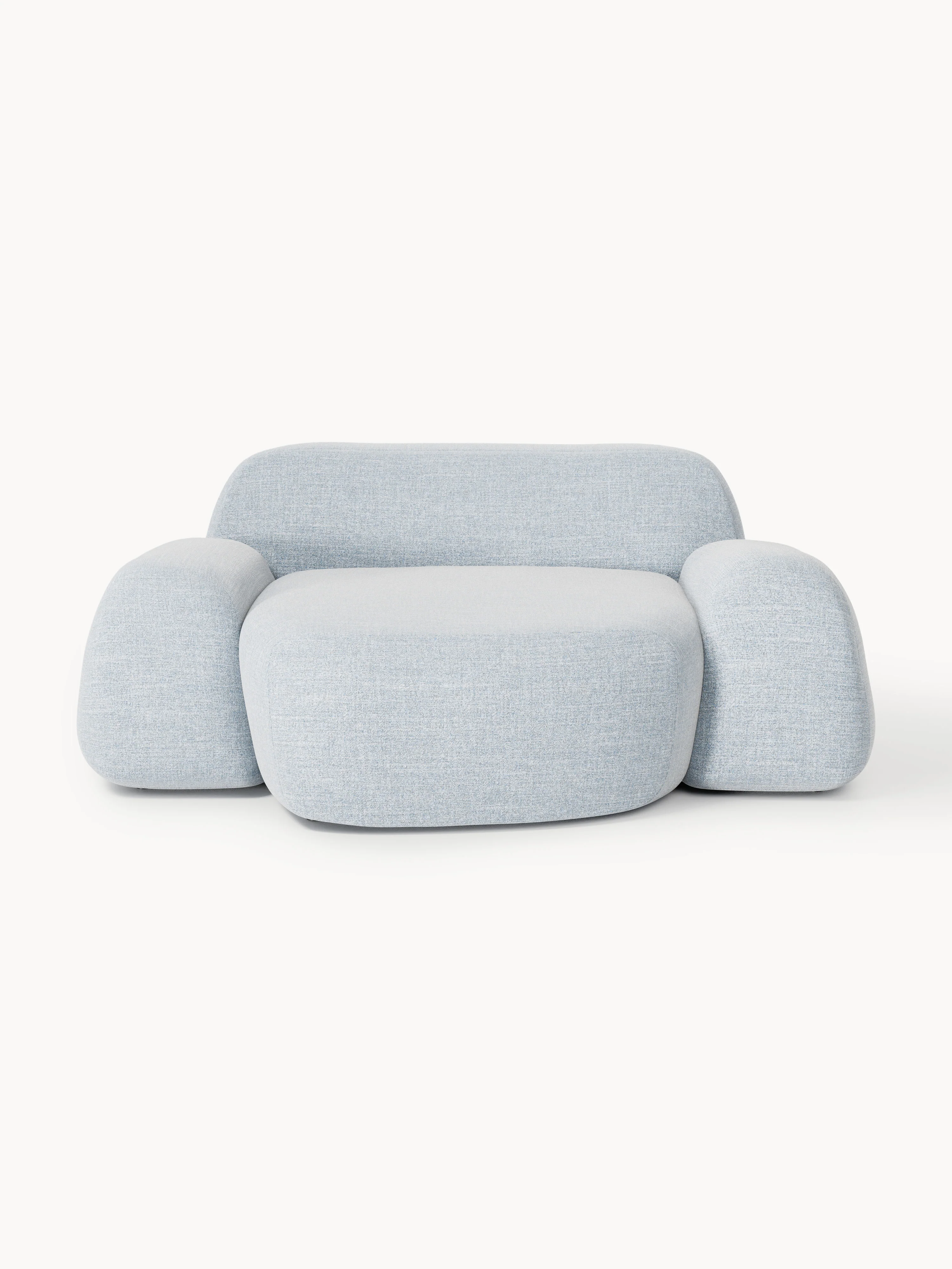 XL bouclé loungefauteuil Wolke