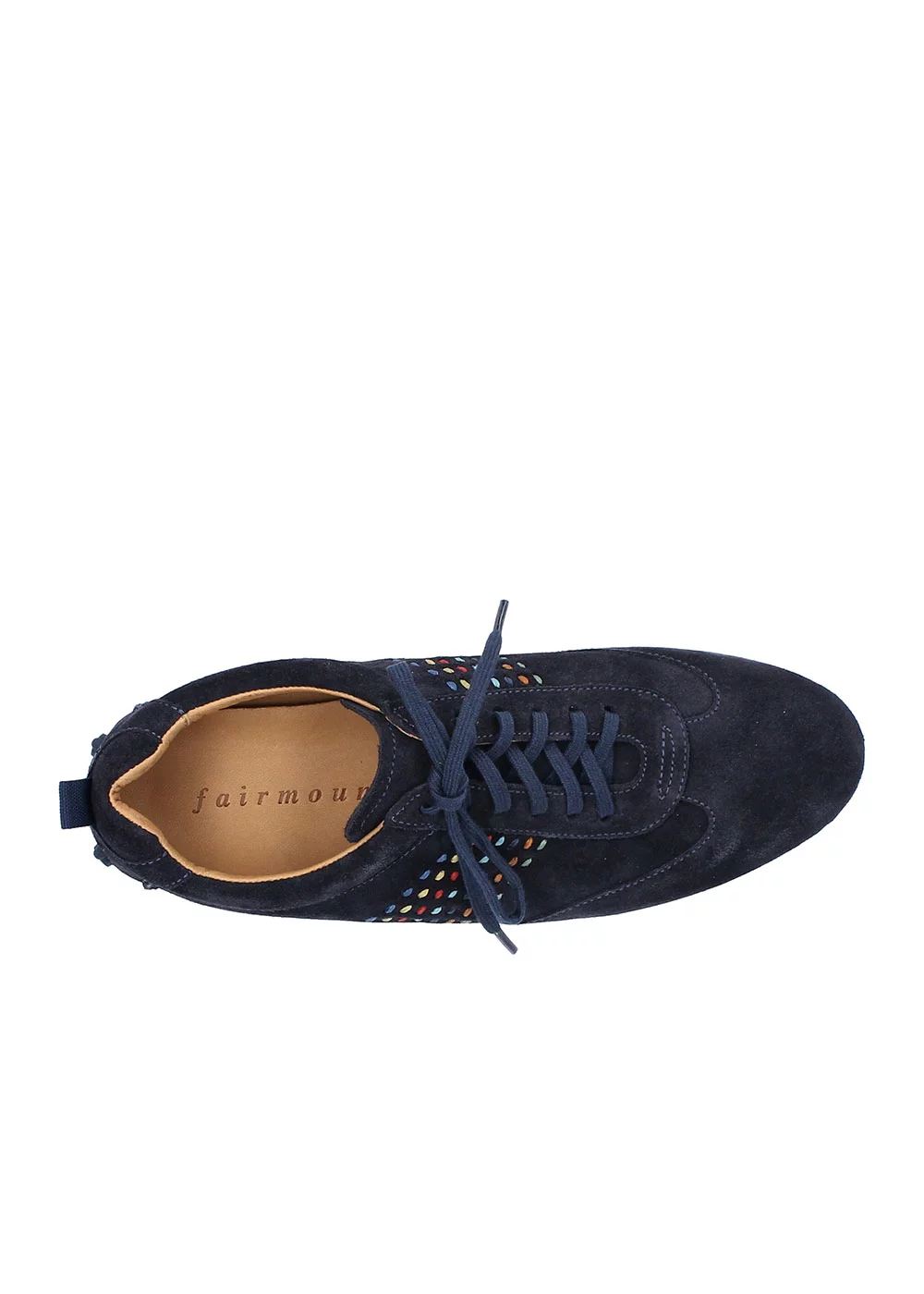 SNEAKERS VELOURS MARINE