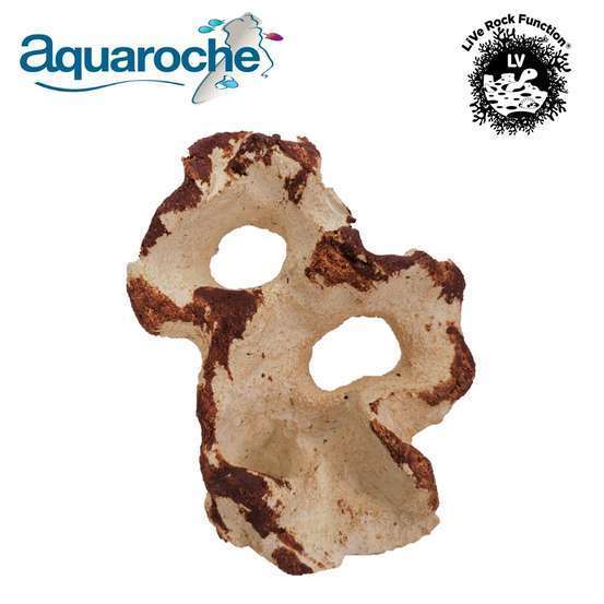 Roche double trou pour aquarium