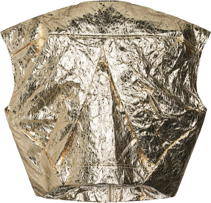 Rabens Saloner Cracked metal top - Romy Gold