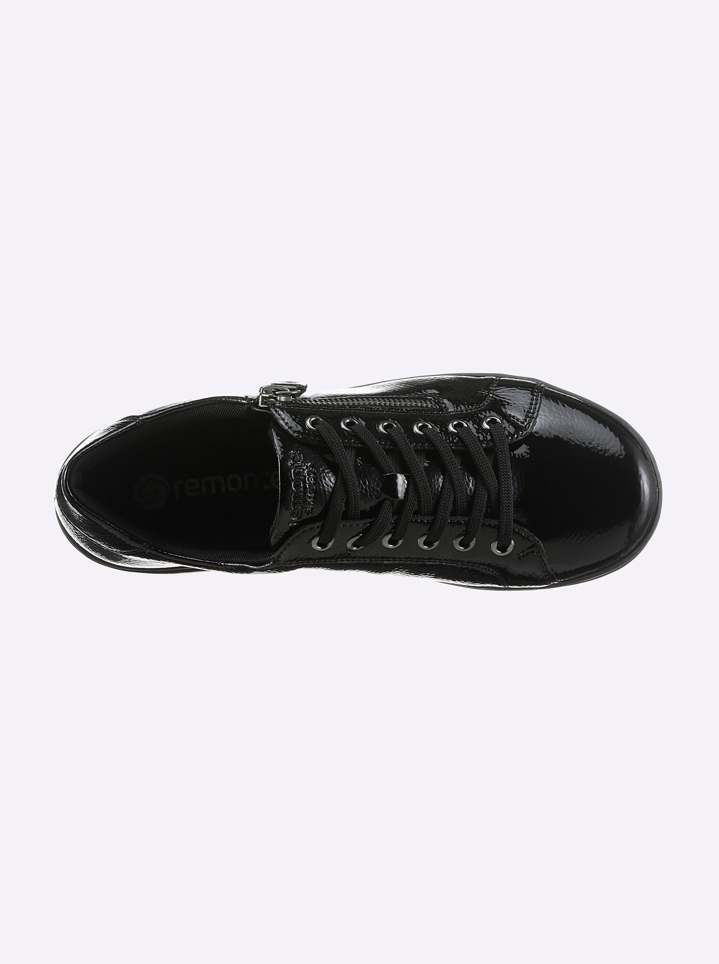 Remonte Schnürschuh in schwarz