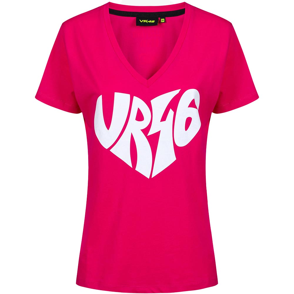 VR46 - T-shirt femme Pink Rose