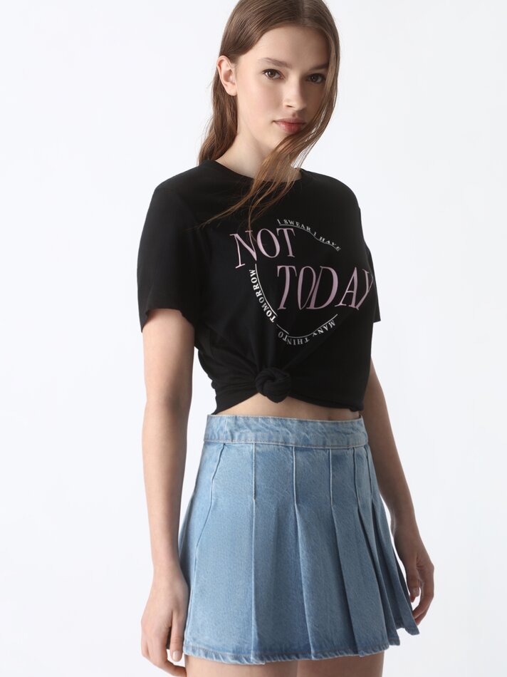 Pacote com 2 camisetas estampadas - Branca/verde