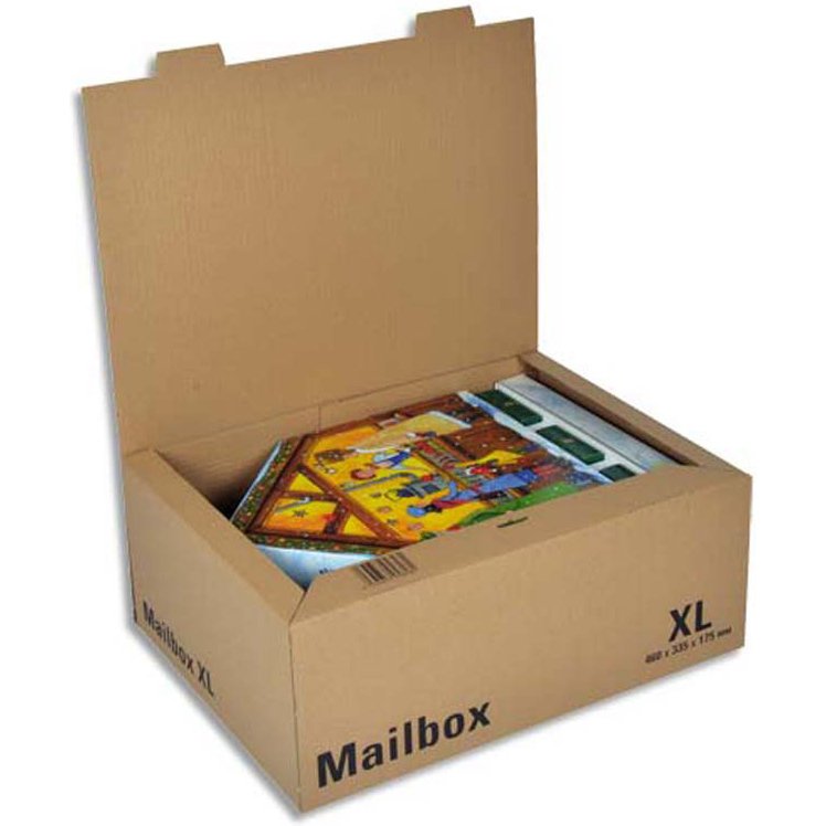 Boite d expedition postale colompac format x large dim 46 x 33 5 x 17 5 cm
