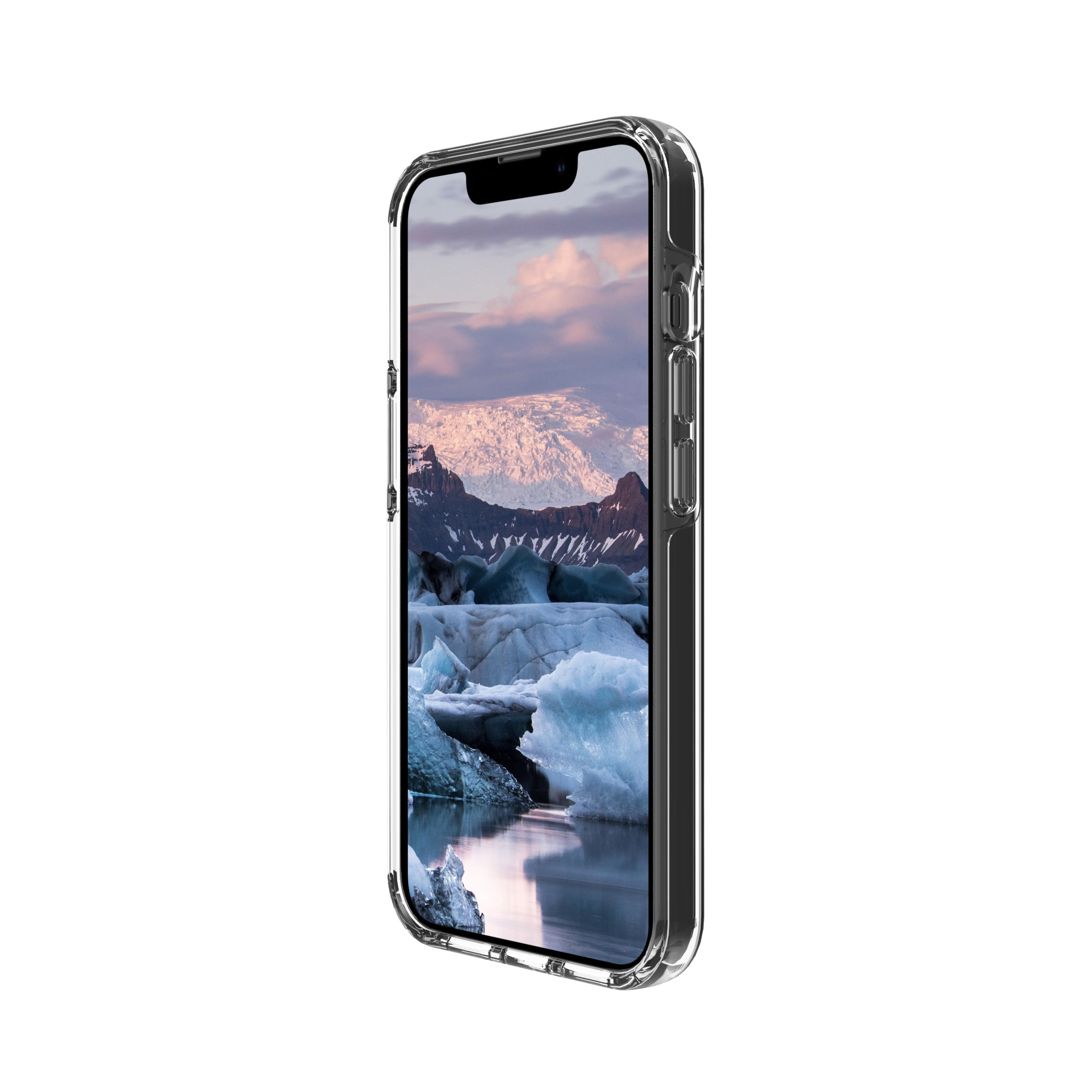 iPhone 14 Hardcase Hülle Clear Case Iceland Pro MagSafe Recycled (IM61CL001626) - Transparent