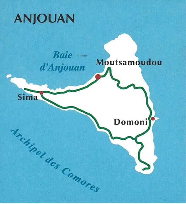IGN - IGN ANJOUAN 1 50 000