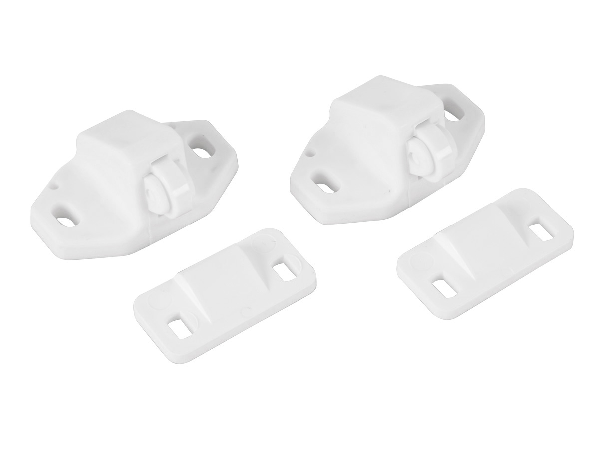 Rolsnappers (2 stuks) - white