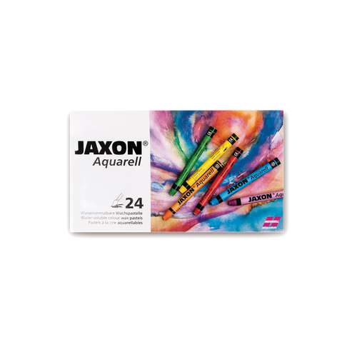 JAXON® Aquarell wasservermalbare Wachspastelle