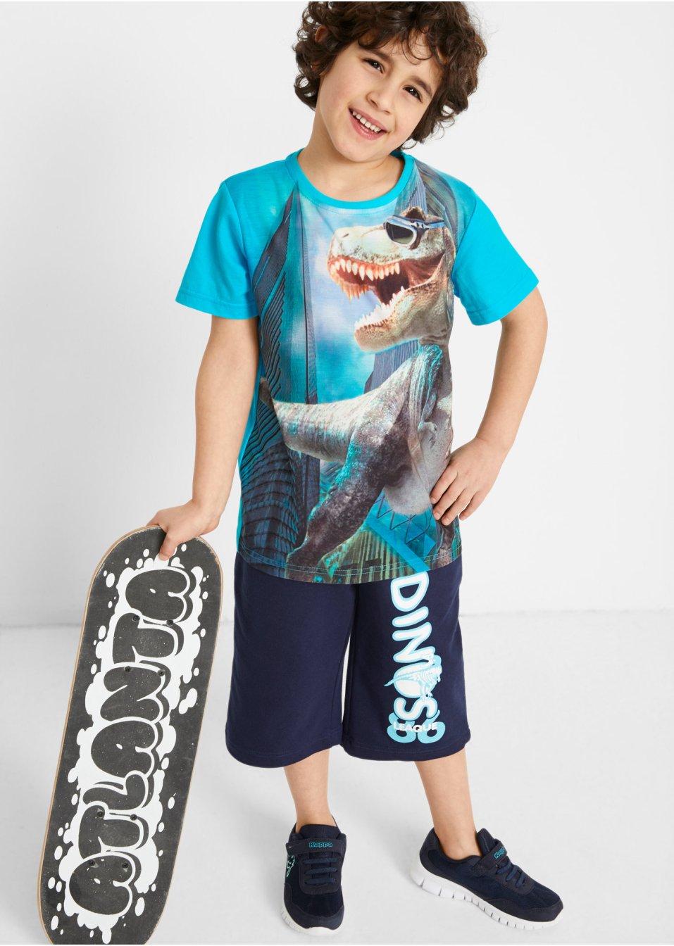 T-shirt à imprimé dino