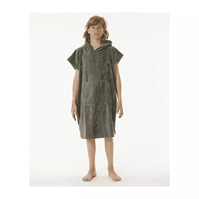 Poncho junior RIPCURL Logo Hooded Towel - Boy Grey