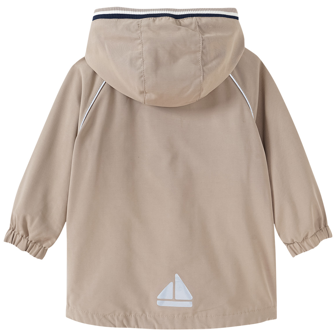 Topomini Jungen 3-in1 Jacke mit herausnehmbarer Weste hellbraun / dunkelblau