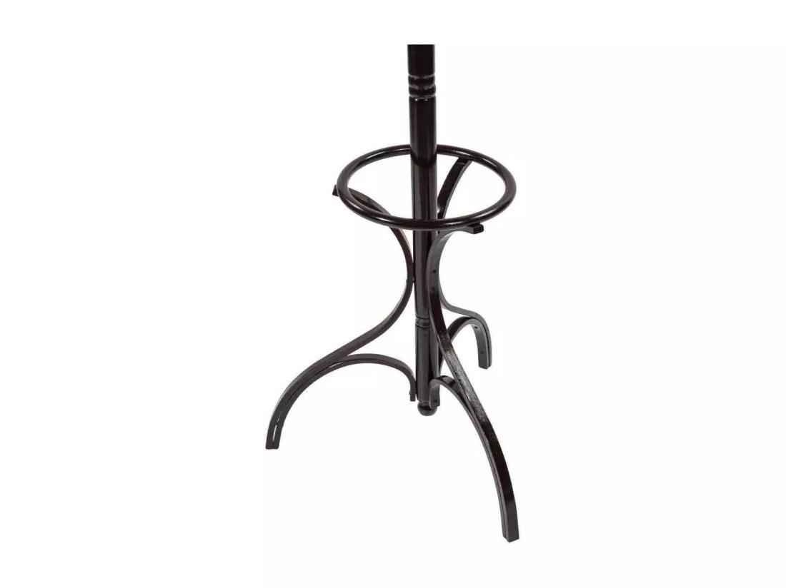 Porte-manteau sur pied marron en bois 31x44x179h
