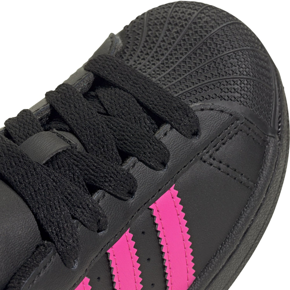 Køb adidas Originals Core Black/Lucid Pink/Core Black Superstar Ii C Sneakers