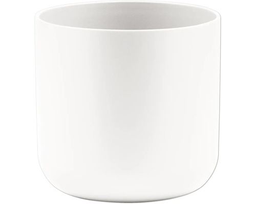 Elite terracotta plantenbak, Ø 26,5 cm, H 26 cm, wit