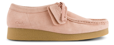 Clarks Wallabee EVO D Sko Rosa CL26186342