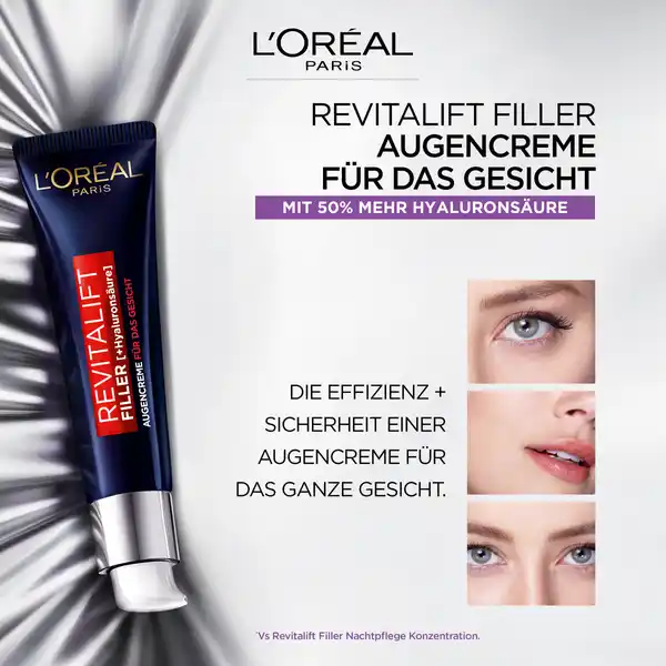 Revitalift Filler Augencreme für das Gesicht