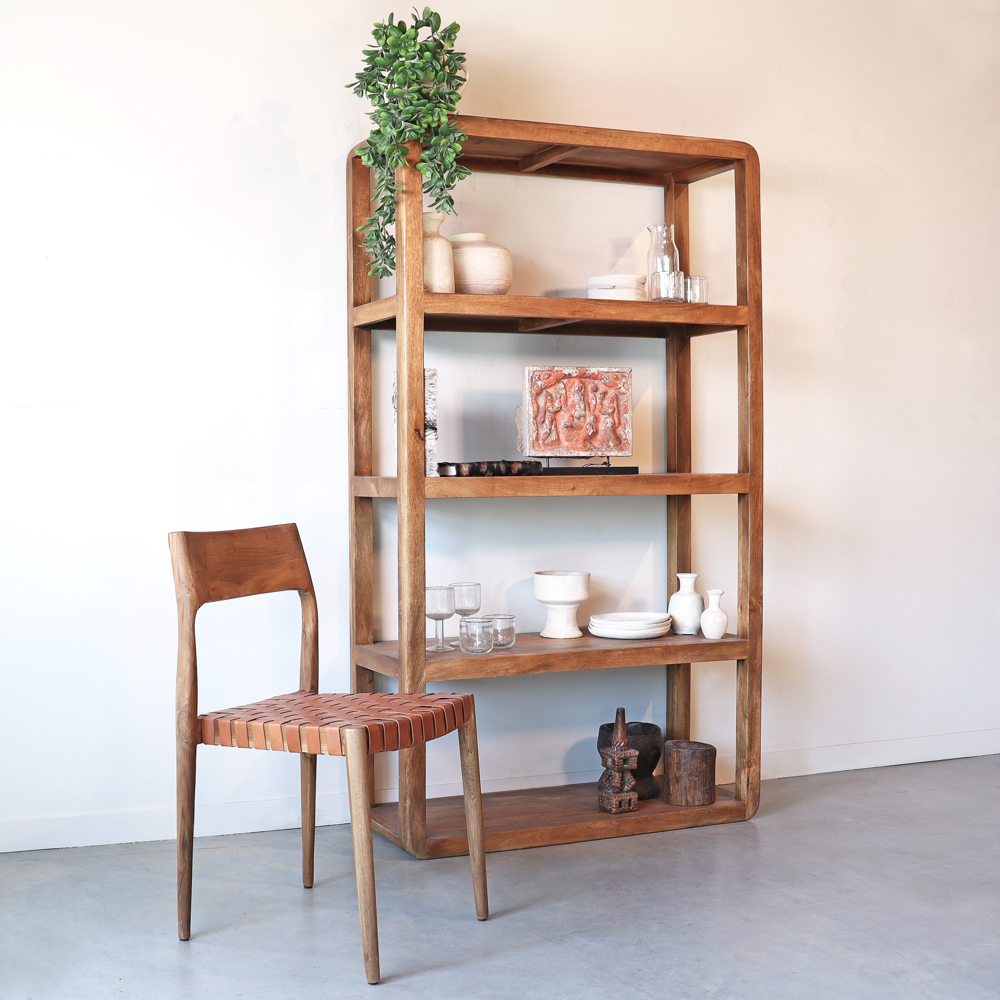 Bullnose boekenkast CLMW80