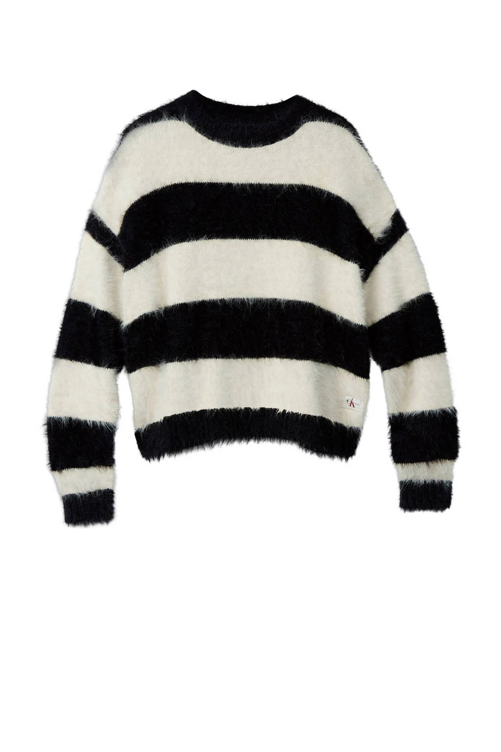 Calvin Klein sweater zwart gebreid