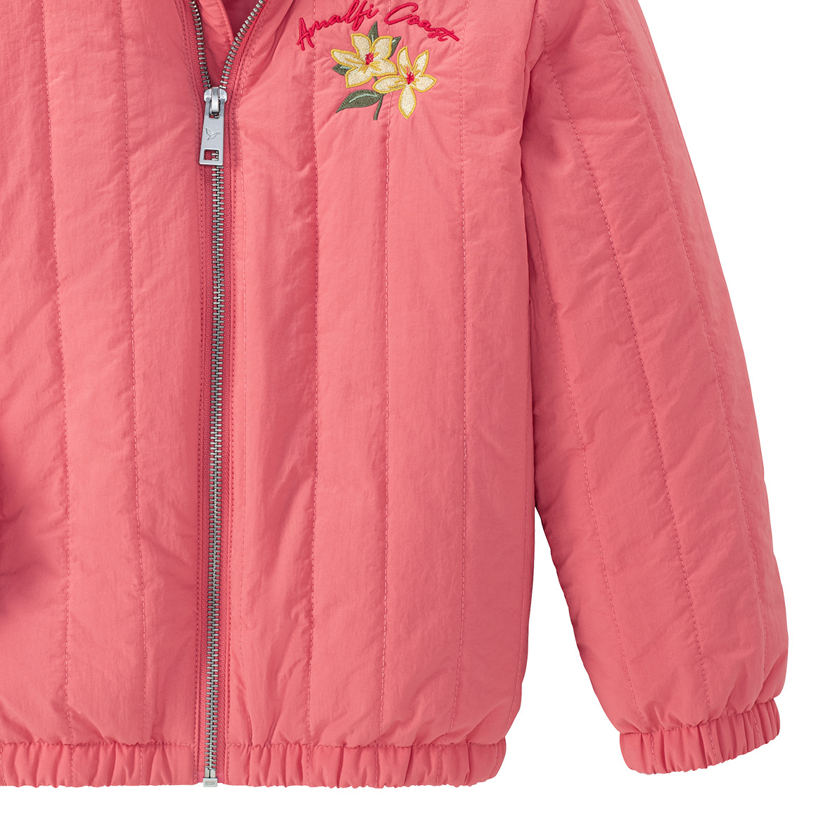 Jonas Nielsen Mädchen Steppjacke mit Stickerei apricot
