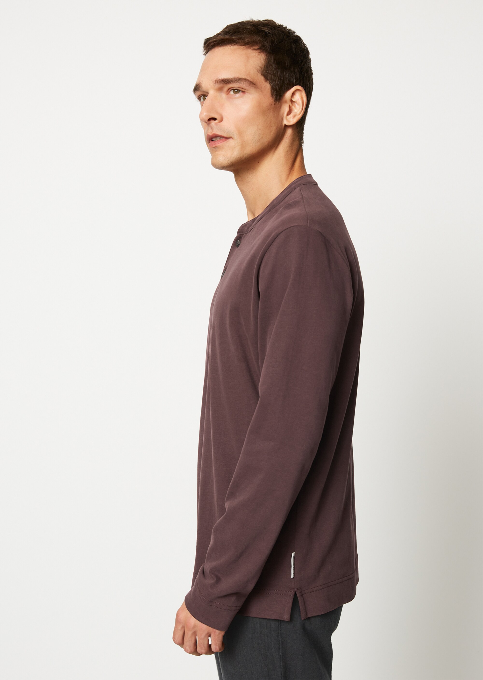 Serafino regular aus softem Heavy-Jersey