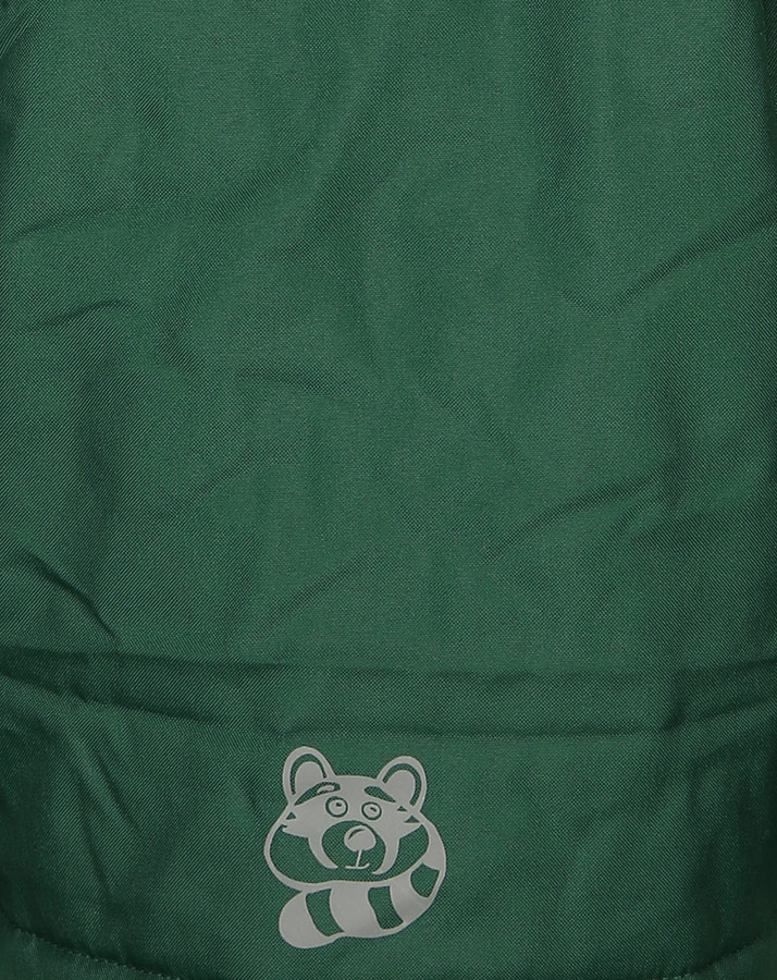 Winterjacke BABY BEAS mit Kunstfellbesatz in grün