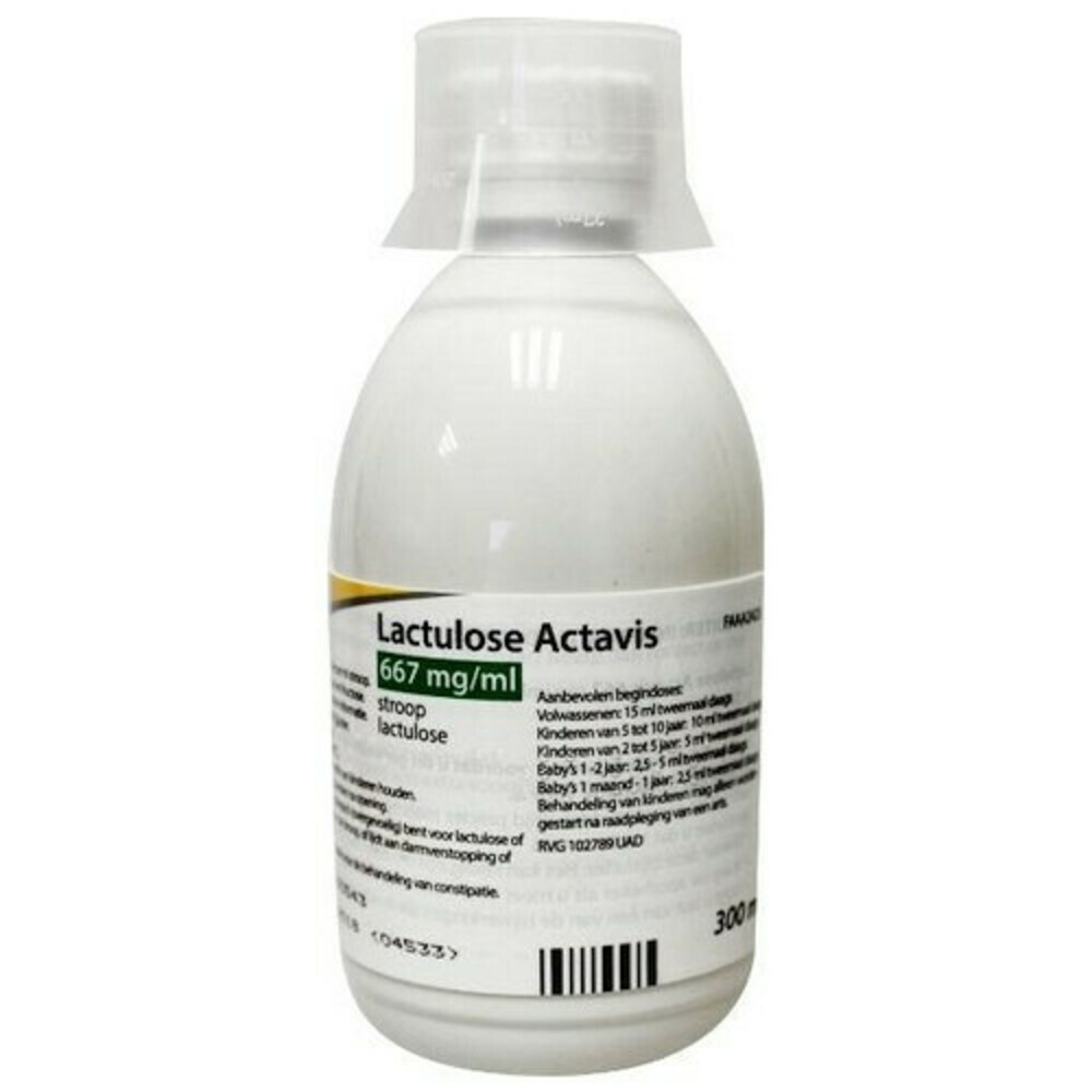 Actavis Lactulose Siroop 667 mg300 ml