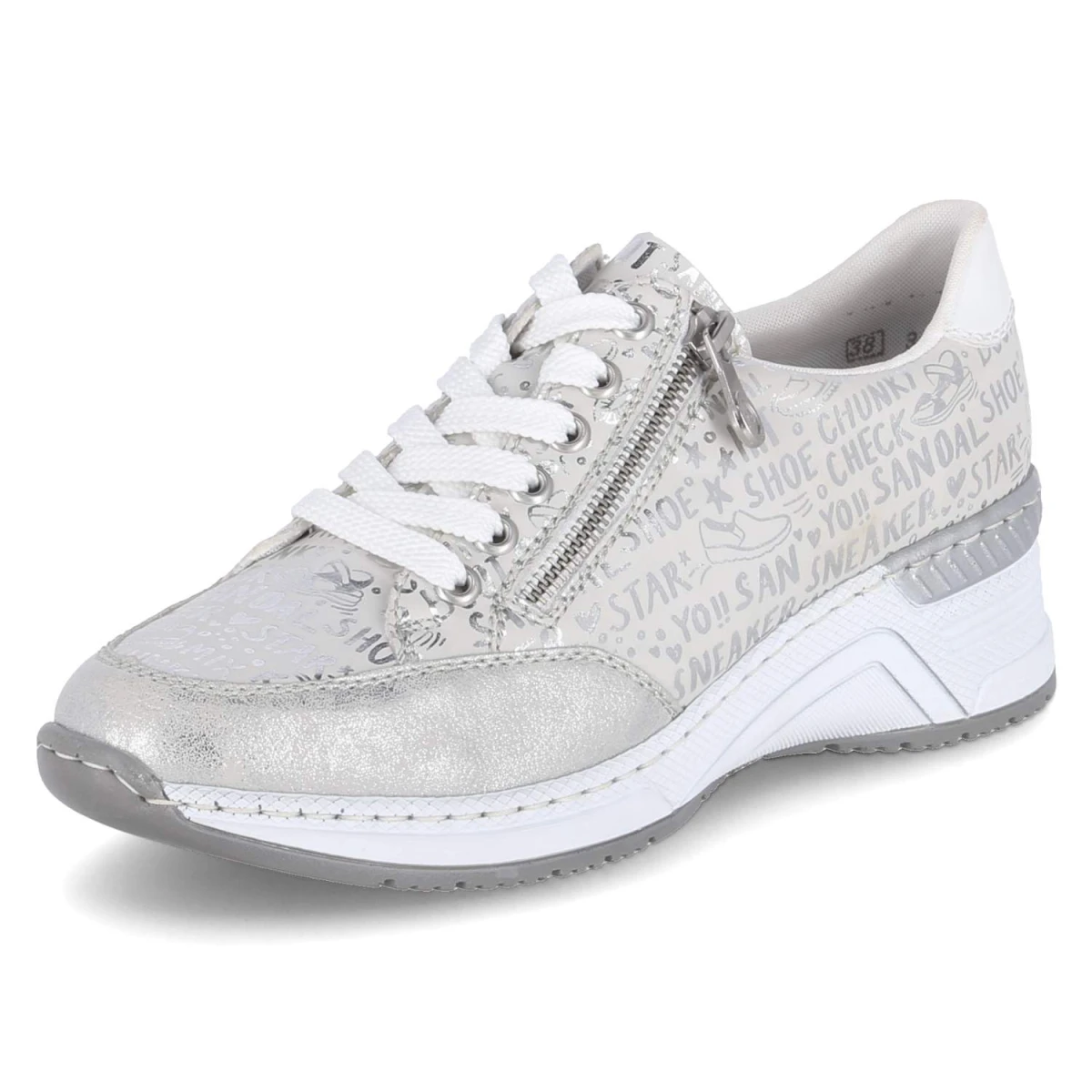 RiekerLow Sneaker - beige kombi