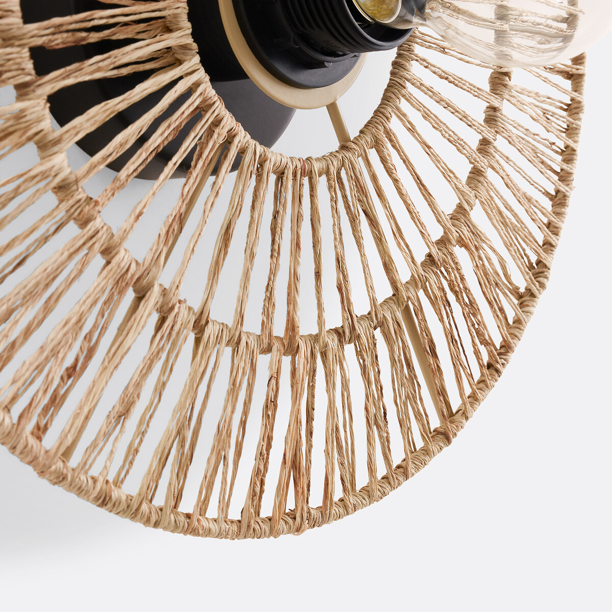 LA REDOUTE INTERIEURS<br>Candeeiro de parede redondo Ø30 cm, Yaku