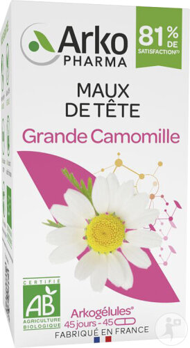 Arkogélules Bio Grande Camomille Bien-Être Prémenstruel 45 Gélules